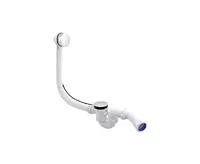 RIHO Príslušenstvo - Vaňová odtoková a prepadová súprava, dĺžka 100 cm, chróm 208869