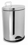 Novaservis Koupelnové doplňky - Odpadkový koš kulatý 3 l, chrom 6162,0