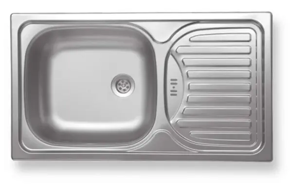 Novaservis Dřezy - Dřez 44x76 cm, nerez DR43/76