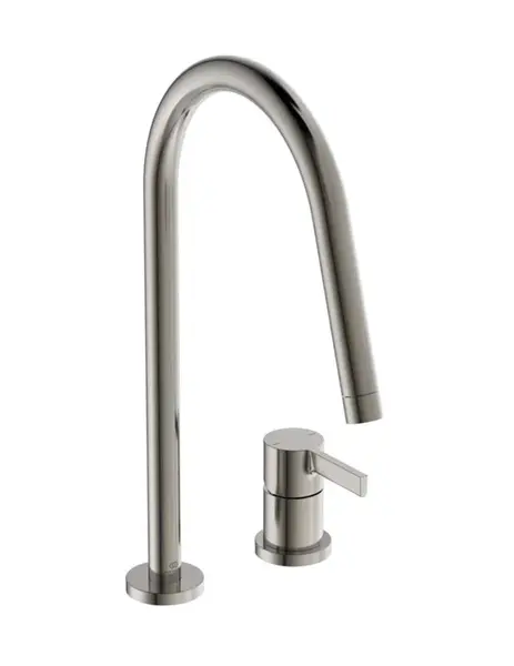 Ideal Standard Gusto - Dřezová baterie, 2-otvorová instalace, ocel BD422GN