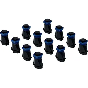 Geberit Príslušenstvo - Súprava nožičiek 12 ks, výška 9-21 cm, pre dĺžku vaničky od 1600 mm 554.953.00.2