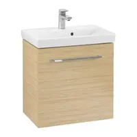 Villeroy & Boch Avento - Umývadlová skrinka, 53x51x35 cm, 1 dvierka, Nordic Oak A88800VJ
