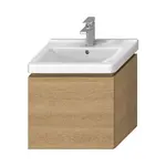 Jika Cubito - Umývadlová skrinka, 54x48x40 cm, 1 zásuvka, dub H40J4223015191