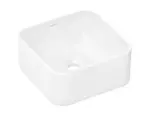 Hansgrohe Xuniva Q - Umývadielko na dosku, 30x30 cm, bez prepadu, SmartClean, biela 61074450