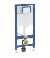 Geberit Duofix - Předstěnová instalace pro závěsné WC, se splachovací nádržkou Sigma 12 cm, výška 1,12 m 111.598.00.6