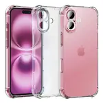 Techsuit Shockproof průhledný obal, iPhone 16