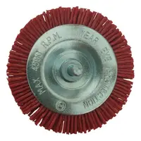 Kartáč okružní, nylonový, stopka, 75 mm, ENPRO