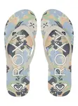 Roxy dámské žabky Tahiti VII Soft Lime/Ocean | Zelená | Velikost 8 US