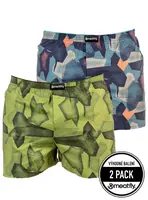 Meatfly pánské trenýrky Agostino D - Shade | Šedá | Velikost XL