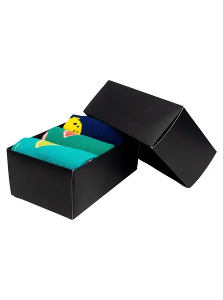 Meatfly ponožky Lexy Gift Pack Lemons | Mnohobarevná | Velikost S/M