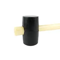 Palice gumová, 400 g / 55 mm, dřevěná násada, ENPRO