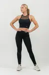 Nebbia FIT Activewear legíny s vysokým pasem 443, L, černá