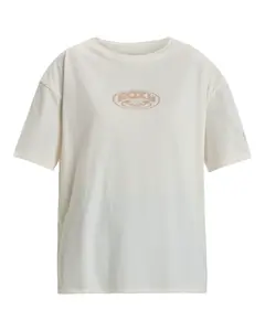 Roxy dámské tričko Sandunder Egret | Písková | Velikost S | 100% bavlna