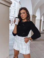 Dámský svetr na knoflíky DIDI Barva černá DSTREET