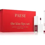 Paese The Kiss Lips Set Rusty Red darčeková sada odtieň 04 Rusty Red