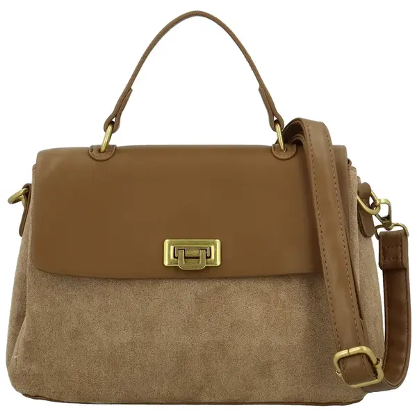 Dámska kabelka do ruky khaki - Paolo bags Tess