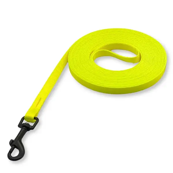 pafdog® Lehké stopovací vodítko ploché, 1cm - žluto-zelená 11596/5