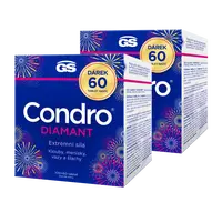 GS Condro® DIAMANT, 2 × 100+60 tablet NAVÍC, dárkové balení 2025