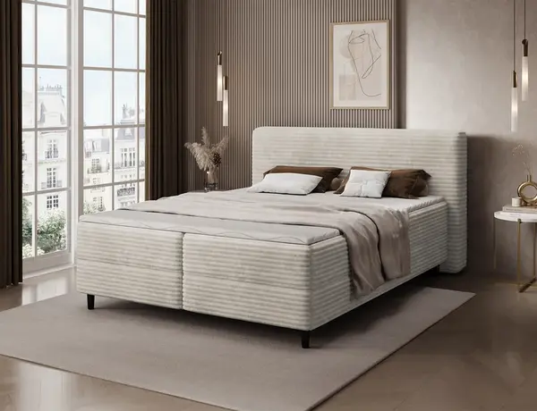 Boxspring Cortiko Rozměry: 160 x 200 cm, látka: Modullo 1