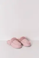 Pantofle women'secret MIX AND MATCH TIE AND STRIPES růžová barva, 4992538