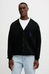 Calvin Klein Jeans  Kardigan s příměsí vlny