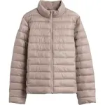 GAP V-FRCH LOGO LW PUFFER JKT Dámská prošívaná bunda, hnědá, velikost