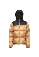 MO Zimná bunda  kapučíno / čierna