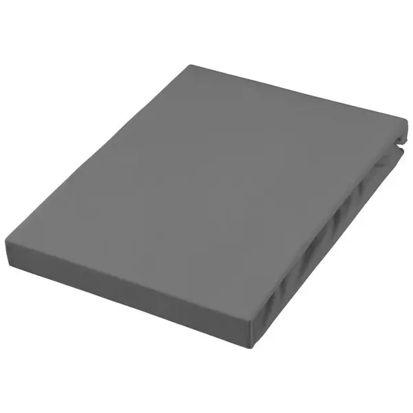 Dieter Knoll ELASTICKÉ PROSTĚRADLO, žerzej, šedá,