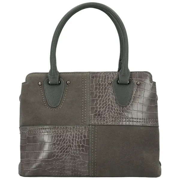 Dámská kabelka do ruky šedá - Maria C Zareen