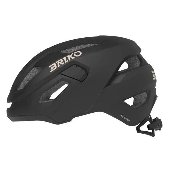 Briko AREO PLUS Cyklistická prilba, čierna, veľkosť (54 - 58)