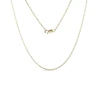 Retiazka zo 14 kt žltého zlata dlhá 45 cm KLENOTA