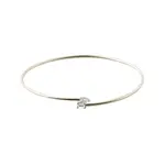 Flexi náramek s diamanty ve žlutém 14k zlatě KLENOTA