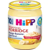Hipp BIO raňajková ovesná kaša s mangom a banánom ovsená kaša 160 g