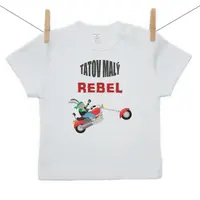 Boodyy Tričko s krátkym rukávom Tatov malý rebel 116 (5-6 rokov)