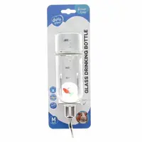 DUVO+ Sklenená napájačka pre drobné hlodavce -M 350ml