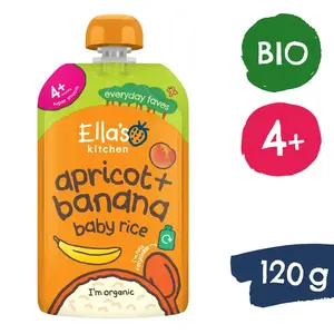 Ella's Kitchen BIO Detská ryža, banán a marhuľa