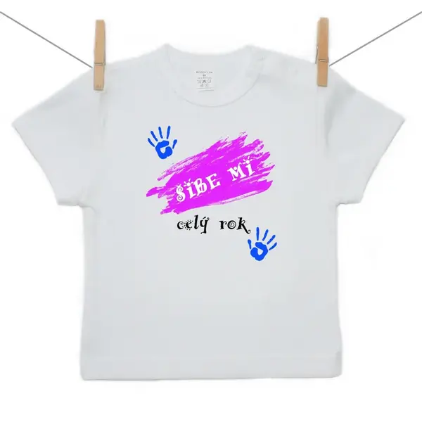 Boodyy Tričko s krátkym rukávom Šibe mi celý rok 140 (9-10 rokov)