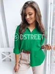 Elegantní dámská košile VERY PERY Barva zelená DSTREET