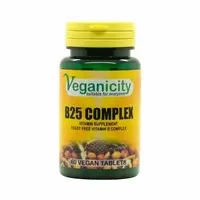 Veganicity B25 Complex - vitamín B komplex, 60 vegan tabliet