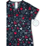 Zdravotnícka dámska blúza PRAVÁ LÁSKA XL