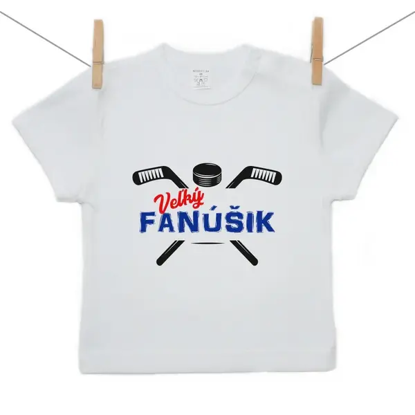 Boodyy Tričko s krátkym rukávom Veľký fanúšik 140 (9-10 rokov)