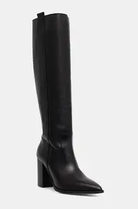 Kožené kozačky Jonak PECHE CUIR