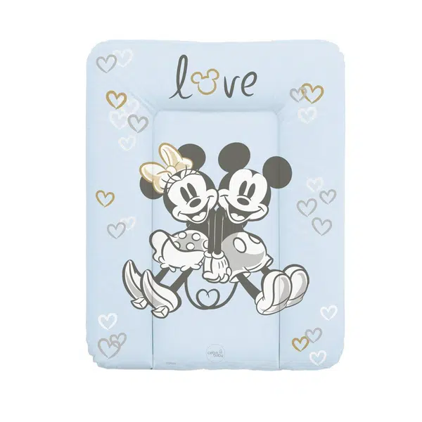 Podložka prebaľovacia mäkká na komodu (50x70) Disney Minnie & Mickey Blue