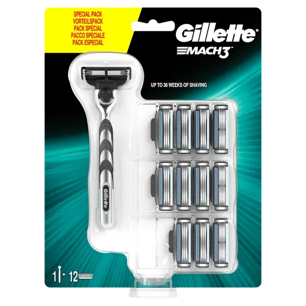 Gillette Mach3 Special pack Strojček + náhradné hlavice