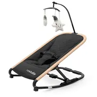 Detské hojdacie lehátko Snuggle NewBaby čierne , 20C56138