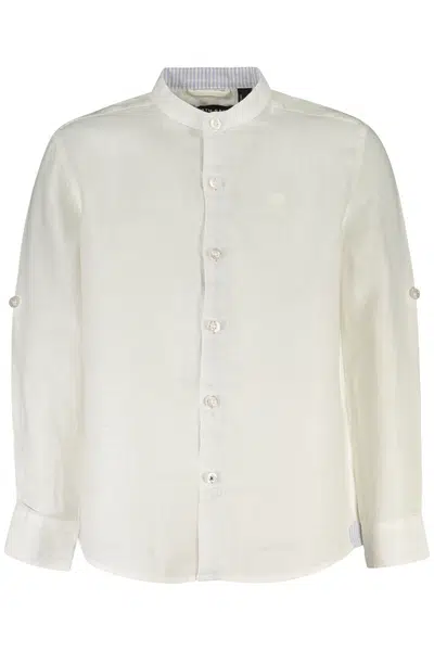 NORTH SAILS LONG SLEEVE SHIRT CHILDREN WHITE