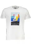 GIAN MARCO VENTURI MEN'S SHORT SLEEVE T-SHIRT WHITE