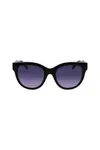 LIU JO BLACK WOMEN'S SUNGLASSES
