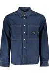 CALVIN KLEIN MEN'S BLUE SPORTS JACKET