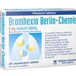 BROMHEXIN 8 Berlin-Chemie 8 mg 25 tablet
